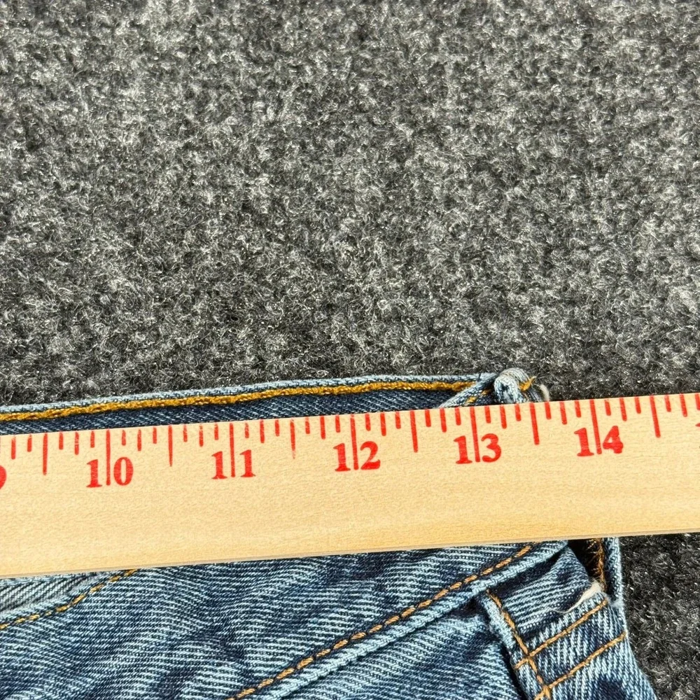 Levis 501 Mens Original Fit Straight Leg Button Fly Blue Jeans W29 L32
